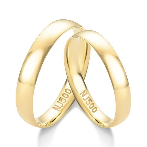 Alianças de Ouro 12k/500 AL-60