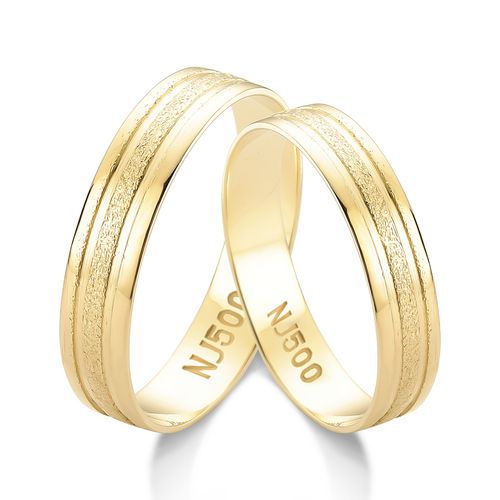 Alianças de Ouro 12k/500 AL-200