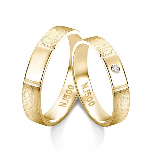 Alianças de Ouro 12k/500 ACF-05
