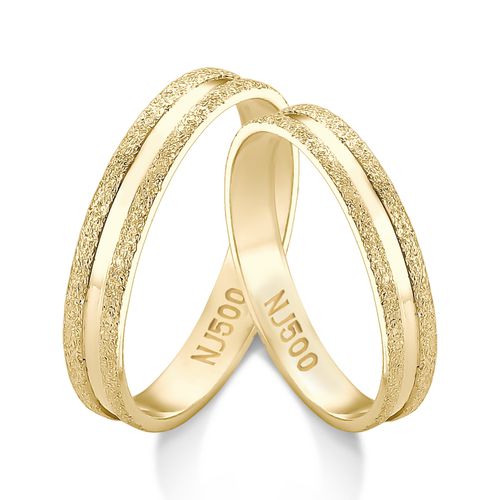 Alianças de Ouro 12k/500 AL-10