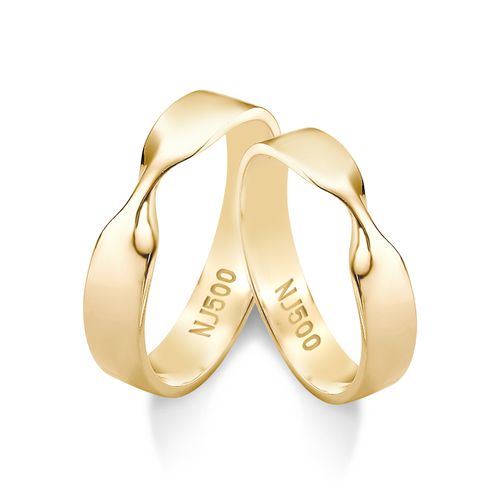 Alianças de Ouro 12k/500 AL-11