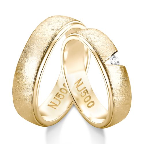 Alianças de Ouro 12k/500 AL-110
