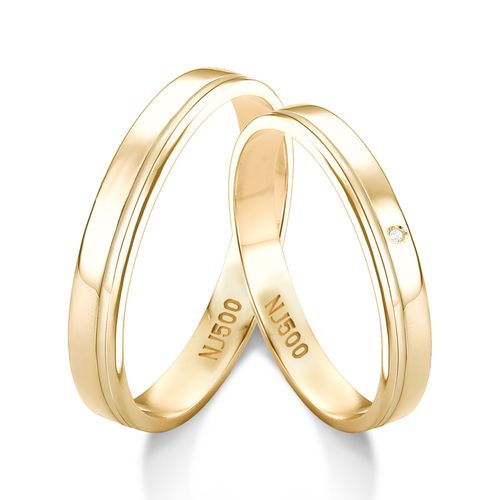 Alianças de Ouro 12k/500 AL-113