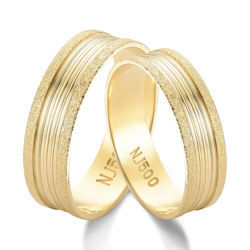 Alianças de Ouro 12k/500 AL-115