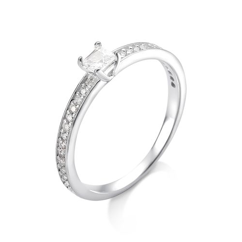 Anel de Prata 925 Solitario AN98