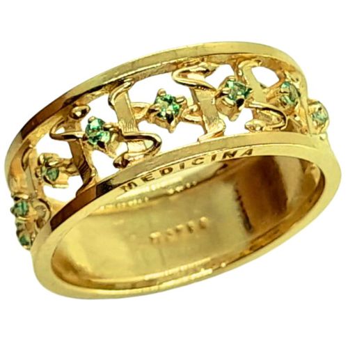 Anel de Formatura em Ouro 18k/750 ANFO103