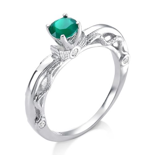 Anel de Formatura em Prata/Feminino ANFP62