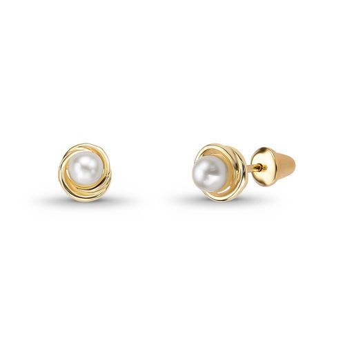 Brinco de Ouro Infantil 18k/750 BRI43