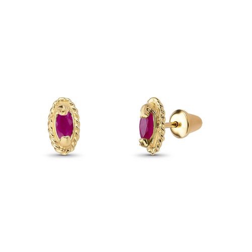 Brinco de Ouro Infantil 18k/750 BRI18
