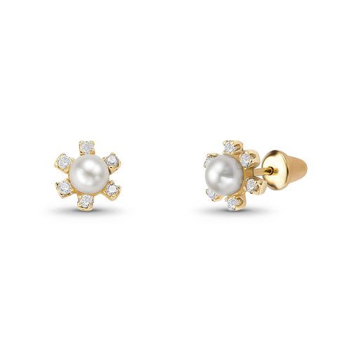 Brinco de Ouro Infantil 18k/750 BRI66