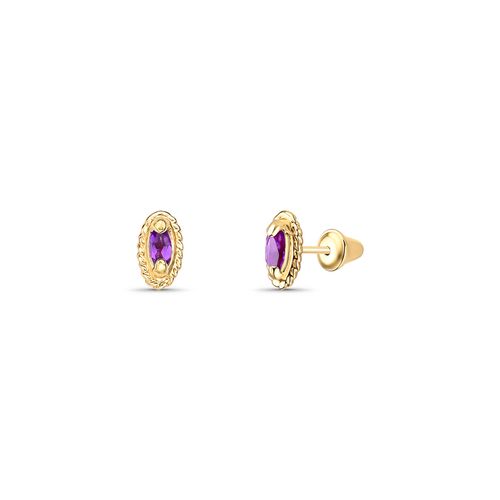 Brinco Infantil de Ouro 18k/750 BRI49