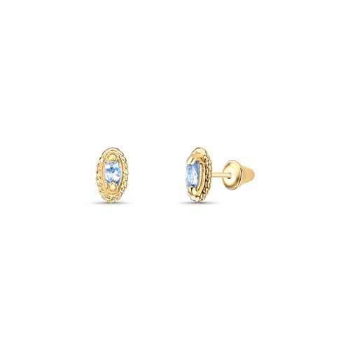 Brinco de Ouro Infantil 18k/750 BRI50