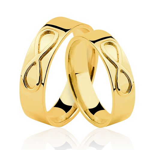 Alianças de Ouro 18k/750 AL135