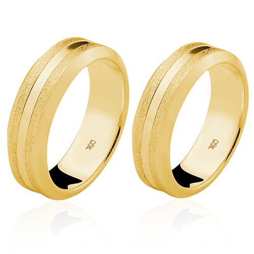 Alianças de Ouro 18k/750 AL92