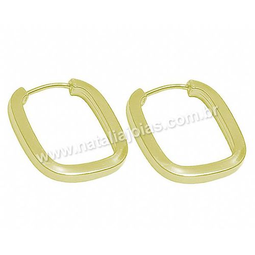 Brinco de Ouro 18k/750 Argola BRA13