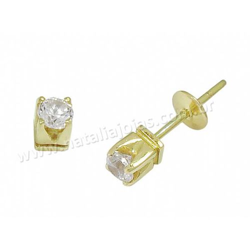 Brinco de Ouro Infantil 18k/750 BRI26 