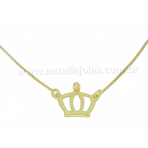 Corrente com Pingente em Ouro 18k/750 CPO20