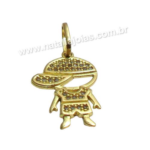 Pingente de Ouro 18k/750 PG108