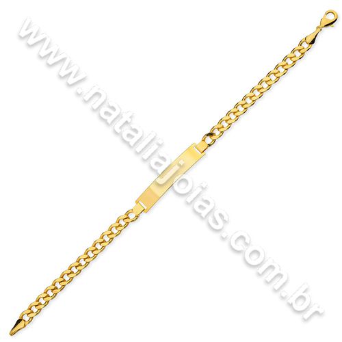 Pulseira de Ouro 18k/750 PL20