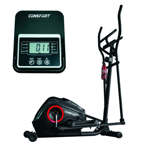 Elíptico E-1000 Preto - Consport - 1082 - Natural Fitness