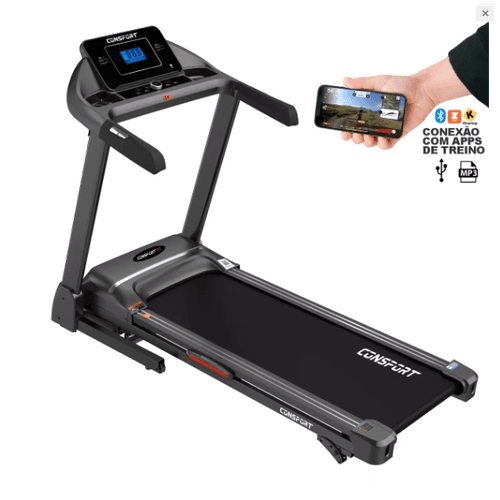 Esteira Elétrica Residencial CT-100 - Consport - 1... - Natural Fitness