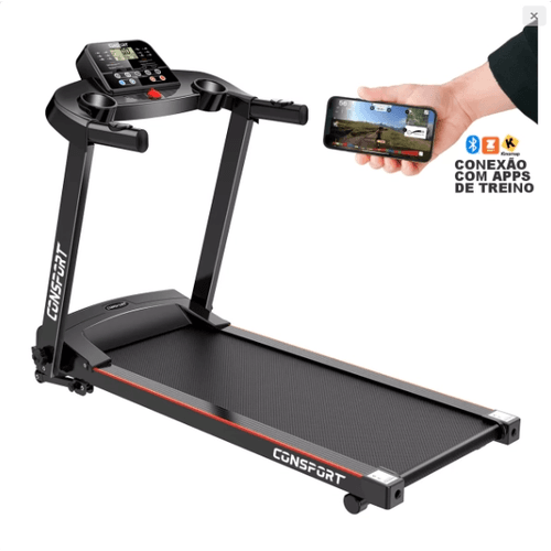 Esteira Elétrica Residencial CT-50 - Consport - 14... - Natural Fitness