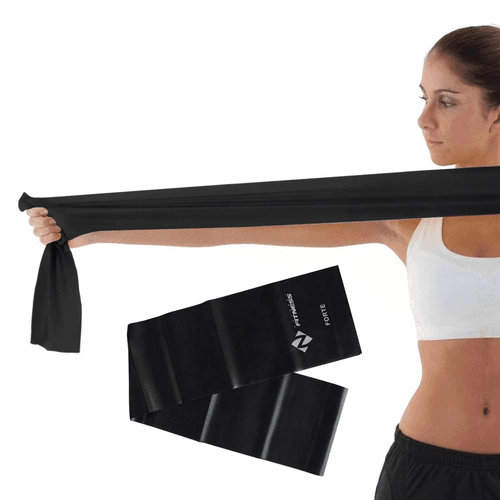 Elástico Thera Band - Preta - Forte Consport - 334 - Natural Fitness
