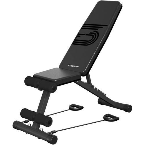 Banco Supino Regulável Banqueta Musculação 5x1 Multifuncional Consport - 1736 - NATURAL FITNESS