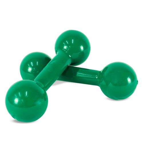 Par de Halter Emborrachado - 6kg - 400961 - Natural Fitness