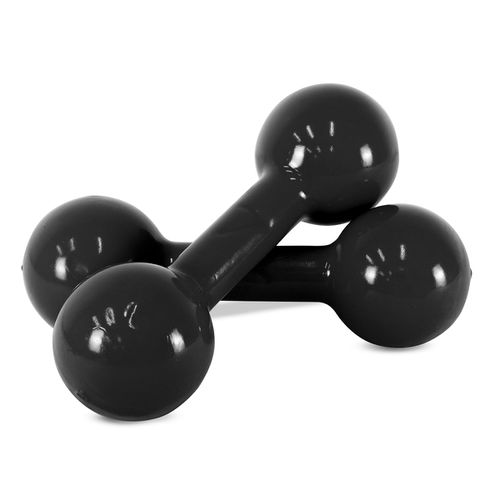 Par de Halter Emborrachado - 9kg - 400964 - Natural Fitness
