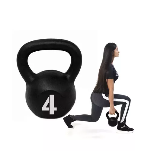 Kettlebell Pintado - 4kg - 399 - Natural Fitness