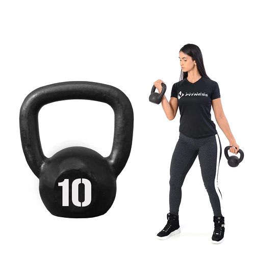 Kettlebell Pintado - 10kg - 382 - Natural Fitness