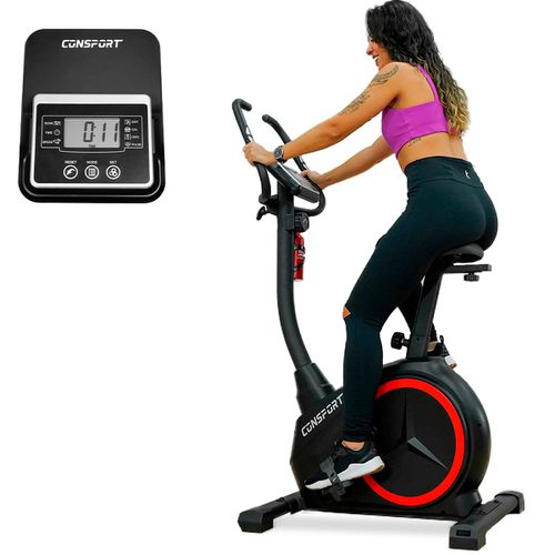 Bicicleta Vertical V-2000 - Consport - 1074 - Natural Fitness