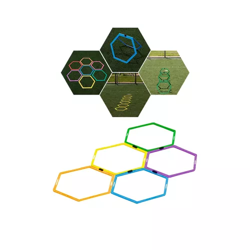 Argola Hexagonal de Agilidade - 1382 - Natural Fitness