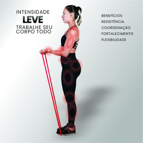 Elástico Super Band - Vermelho - Leve - 1240 - Natural Fitness