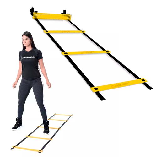 Escada Agilidade Plástico Injetado Profissional - Natural Fitness