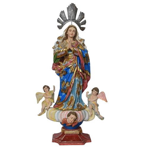 Escultura Nossa Senhora da Conceição - MG0000 - OFICINA DE AGOSTO