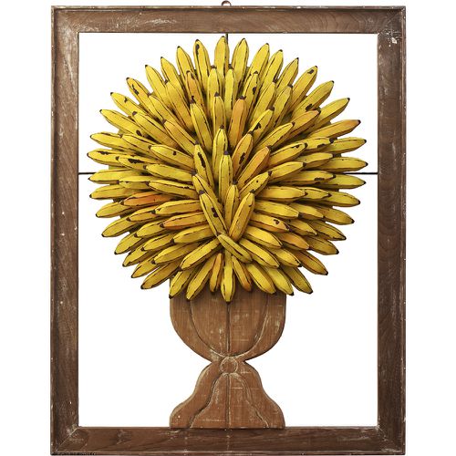 Quadro Ânfora com Bananas - Médio Alto - DBV6446 - OFICINA DE AGOSTO