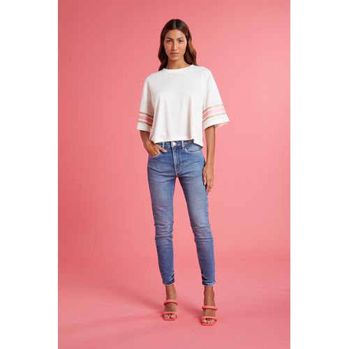Calça Jeans Skinny Basic Midi Animale Jeans - 2534... - Ouseup Moda Feminina Multimarcas