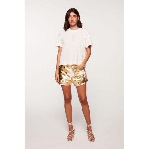 T-Shirt Wishes Animale Jeans - 52.06.0514OFFWHITE - Ouseup Moda Feminina Multimarcas