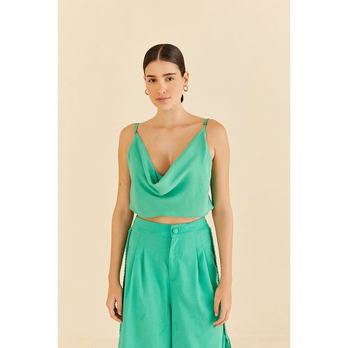 Regata Degage Alcinha Farm - 319189VERDE - Ouseup Moda Feminina Multimarcas