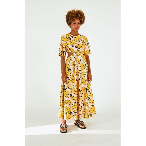 Vestido Midi Bossa Banana Farm - 320098 - Ouseup Moda Feminina Multimarcas