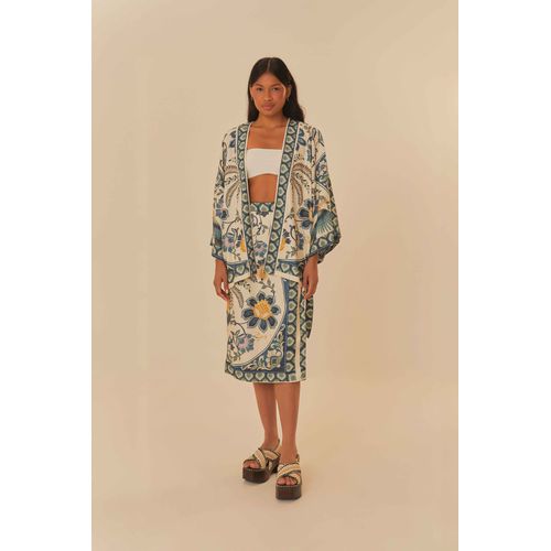 Kimono Romance De Tucano Farm - 332272 - Ouseup Moda Feminina Multimarcas