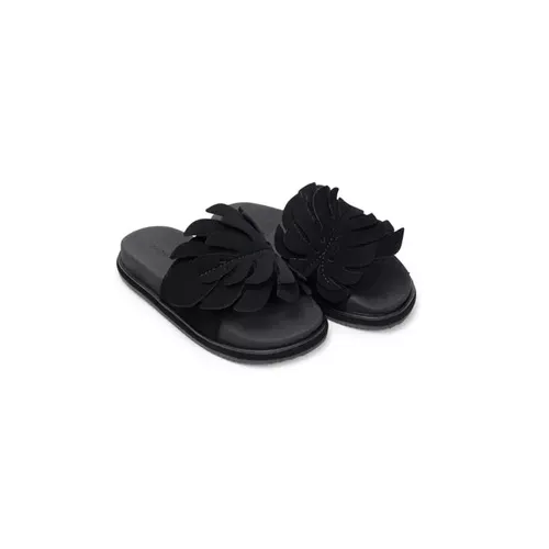 Sandália Slide Monstera Preto Farm - 052.24.091PRE... - Ouseup Moda Feminina Multimarcas