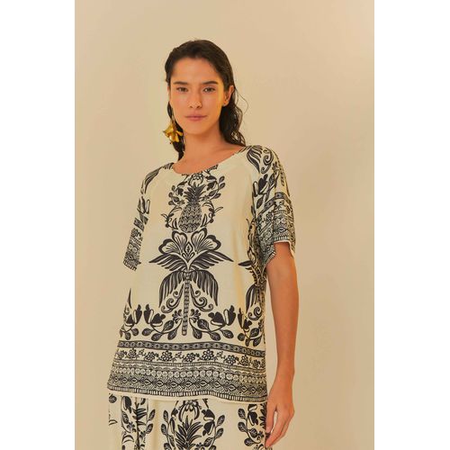 Blusa Doce Caminho Farm - 329871 - Ouseup Moda Feminina Multimarcas