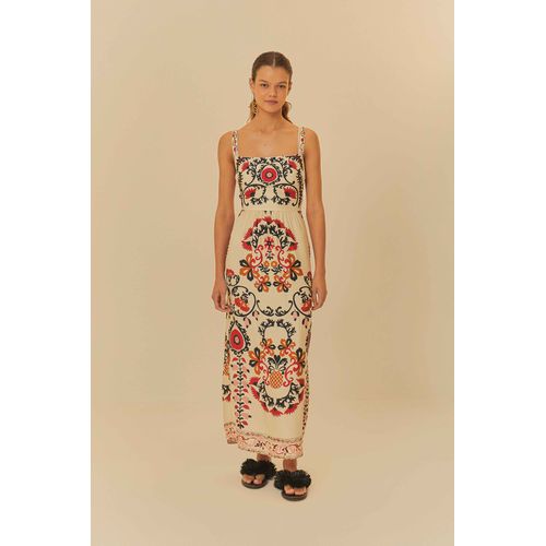 Vestido Cropped Mandala Caju Farm - 330087 - Ouseup Moda Feminina Multimarcas