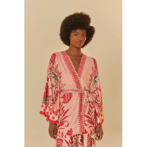 Kimono Leveza Romântica Farm - 334827 - Ouseup Moda Feminina Multimarcas