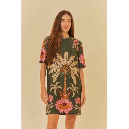 Vestido T-shirt Ravenala Farm - 334820 - Ouseup Moda Feminina Multimarcas