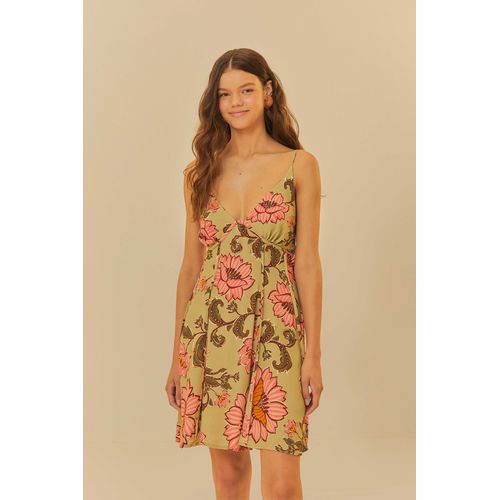 Vestido Aurora Floral Farm - 327287 - Ouseup Moda Feminina Multimarcas