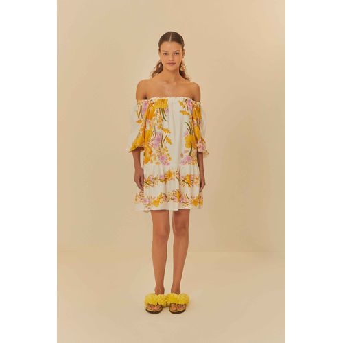 Vestido Curto Flor Do Campo Farm - 330066 - Ouseup Moda Feminina Multimarcas